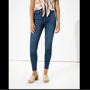 AE High Rise Super Stretch Jegging Jeans size 00 R